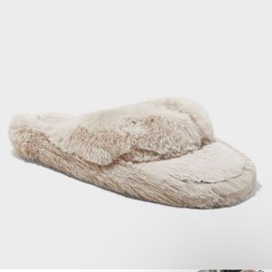 Women's Cecily Flip Flop Thong Slippers - Auden Gray LARGE 9-10